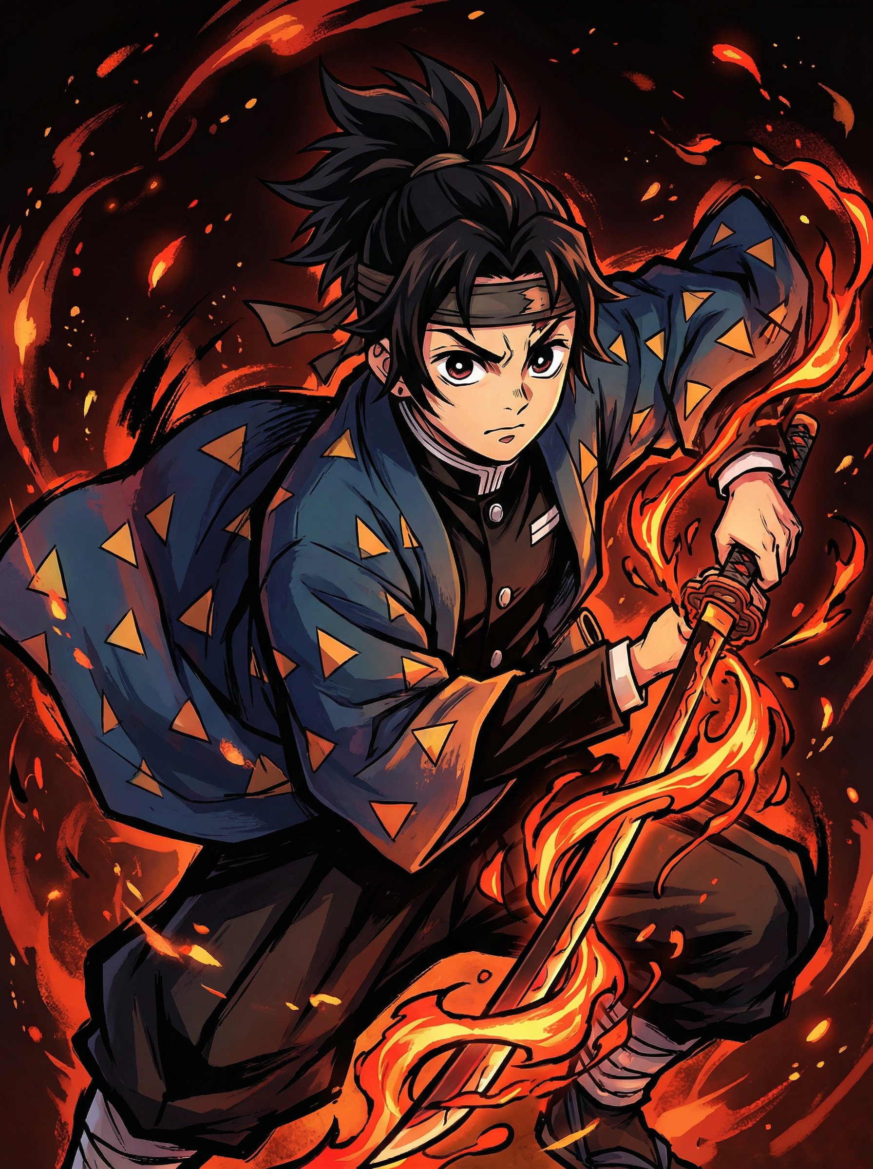 四虎视频动漫-炎之呼吸火焰剑舞